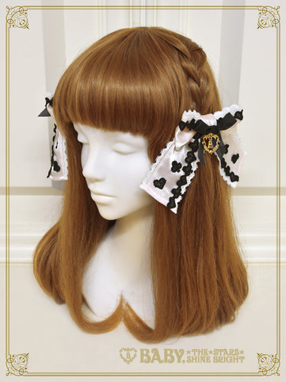 La Dame de Carreau ribbon clip