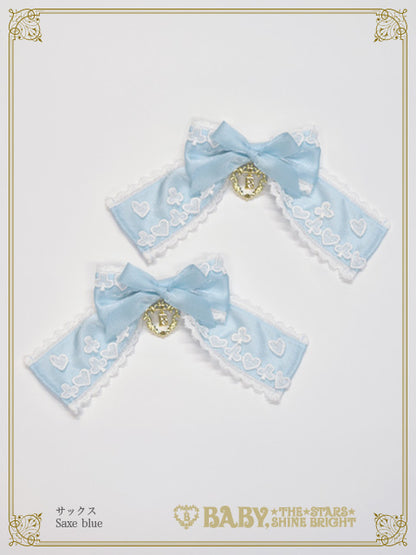 La Dame de Carreau ribbon clip