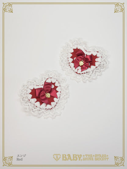 Milky Dot♡ハートクリップ