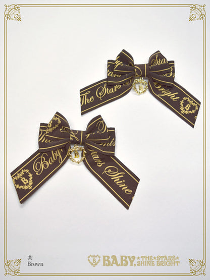 Best Wishes Simple Ribbon Clip