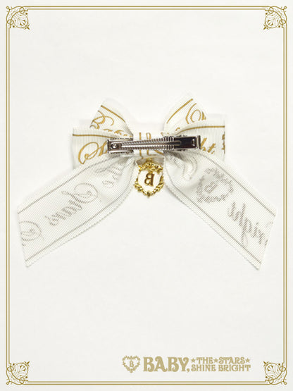 Best Wishes Simple Ribbon Clip