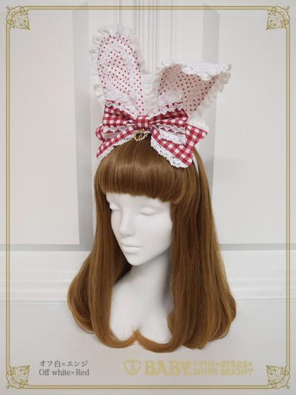 Hopping Rabbit March Bunny Ear Headband