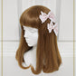 [Made-to-order item] Love Shine Princess ribbon clip