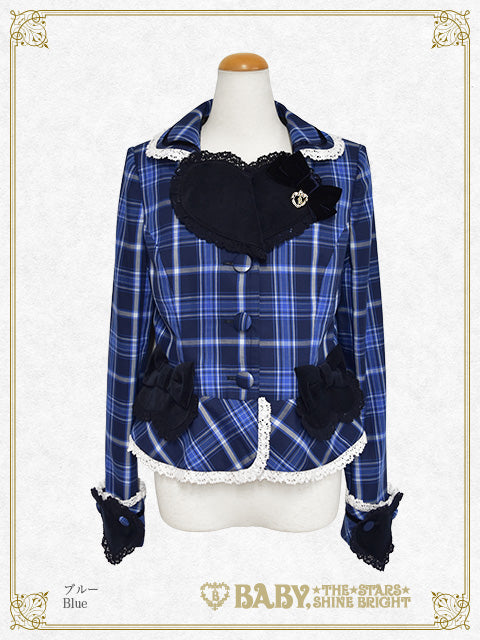 [Pre-order] Mary Stuart Tartan Check Jacket