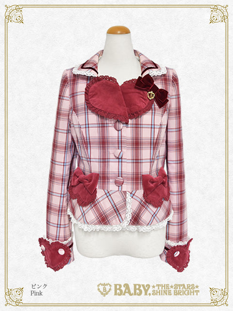 [Pre-order] Mary Stuart Tartan Check Jacket