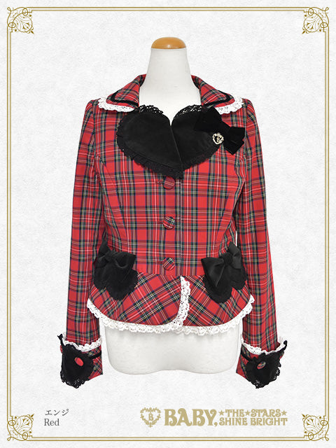 [Pre-order] Mary Stuart Tartan Check Jacket