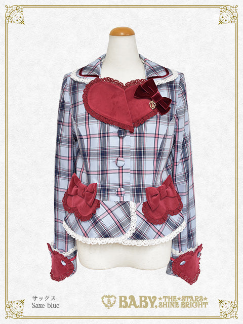 [Pre-order] Mary Stuart Tartan Check Jacket