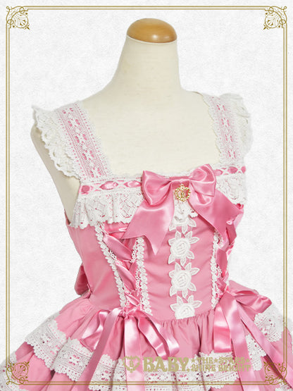 Romantic Dream Rose Jumper Skirt