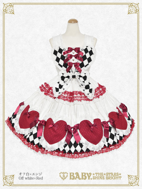 Queen of Hearts♥ Jumper Skirt