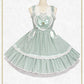 Milky Dot♡Rabbit Jumper Skirt