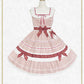 【予約】Waffle♡Cottonティアードジャンパースカート