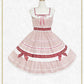 【予約】Waffle♡Cottonティアードジャンパースカート