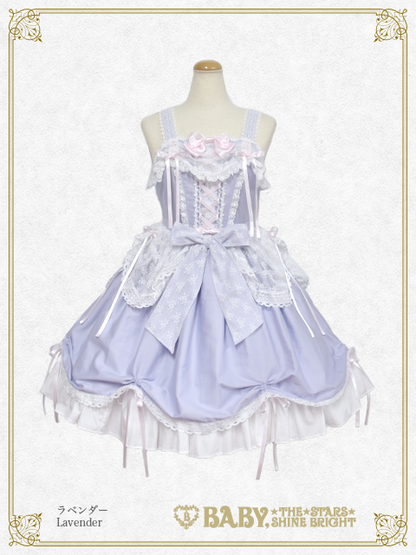 Bouquet blanc jumper skirt