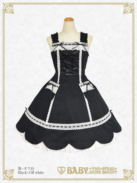 BABY,THE STARS SHINE BRIGHT 黒スカート Babydoll JSK (2010) by Baby, the Stars Shine Bright