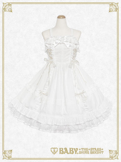 レーシィフローラルジャンパースカート