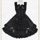 【予約】Floral Lacy elegantジャンパースカート