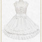 【予約】Floral Lacy elegantジャンパースカート