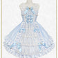 【予約】Floral Lacy elegantジャンパースカート