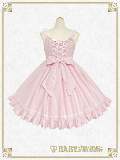 Rose Fleur Apron Jumper Skirt