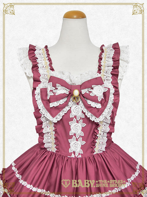 [Pre-order] Rose Lace Rococo Jumper Skirt