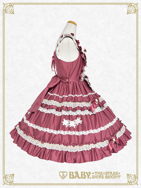 [Pre-order] Rose Lace Rococo Jumper Skirt
