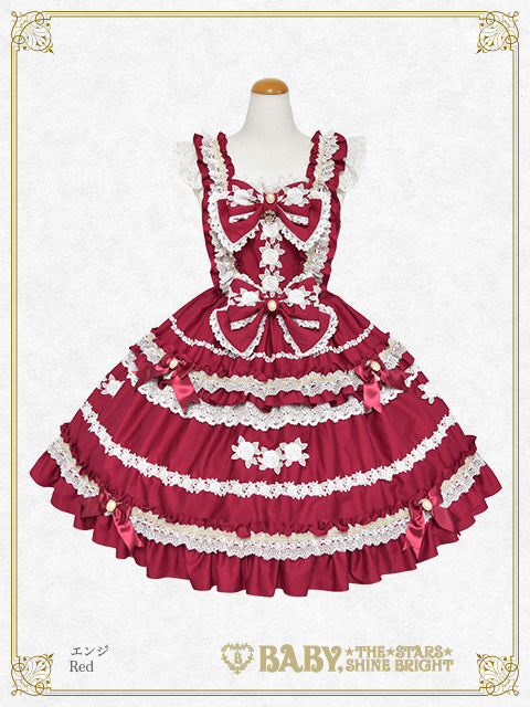 [Pre-order] Rose Lace Rococo Jumper Skirt