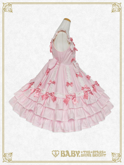 Ribbon ribbon bloomsジャンパースカート