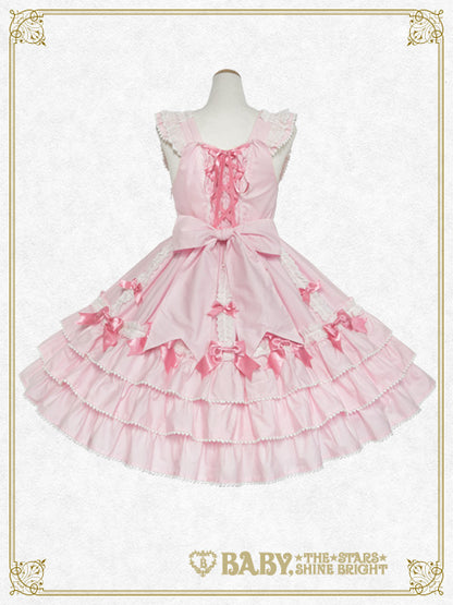 Ribbon ribbon bloomsジャンパースカート