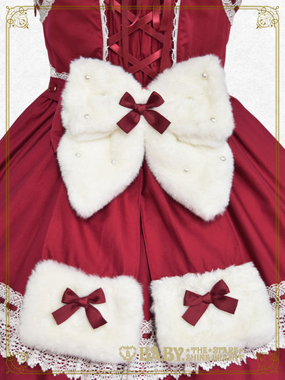 Ruban de Noёl Neigeジャンパースカート