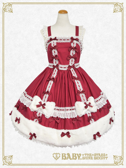 Ruban de Noёl Neigeジャンパースカート