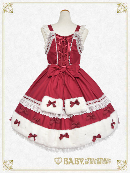 Ruban de Noёl Neigeジャンパースカート