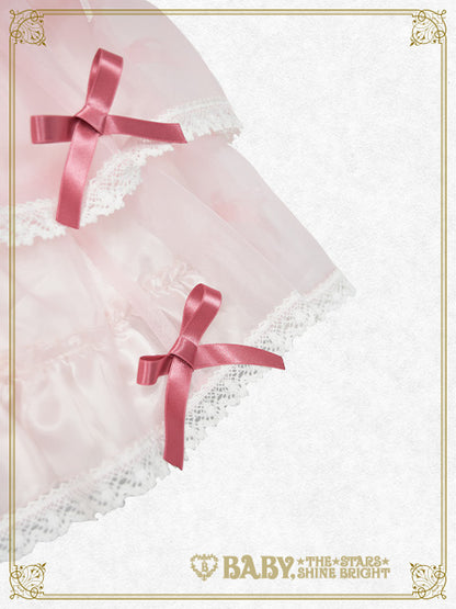 Eternal Ribbon Feathery Jumper Skirt