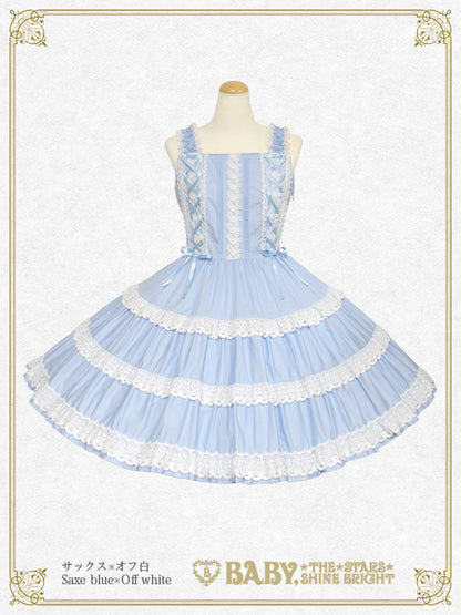 【予約】ミルフィーユジャンパースカート（バーバリー）