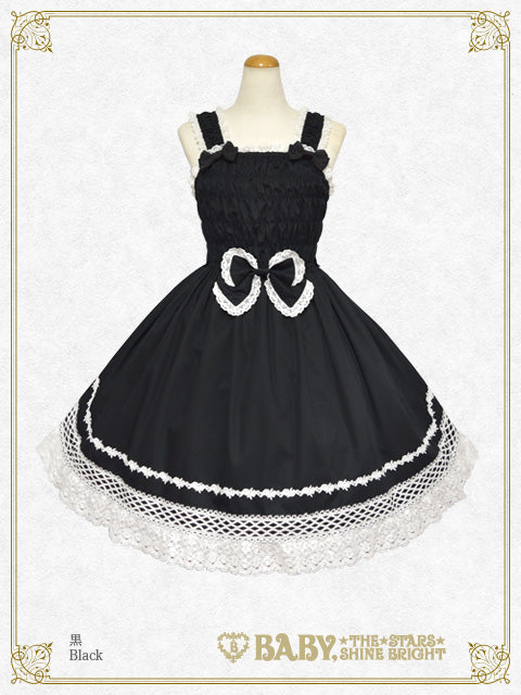 [Pre-order] Shirring Princess Jumper Skirt