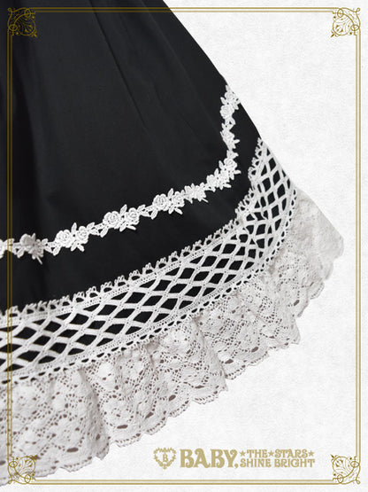 シャーリングプリンセスジャンパースカート