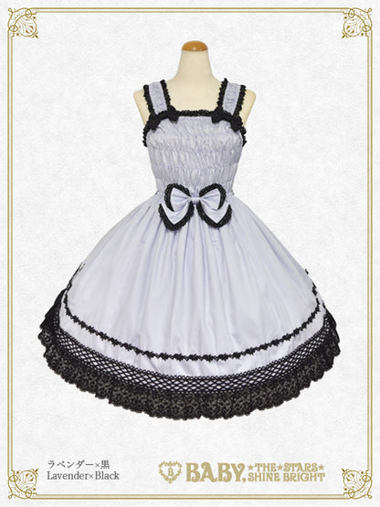 シャーリングプリンセスジャンパースカート