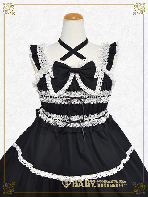 【予約】シャーリングベビードールジャンパースカート