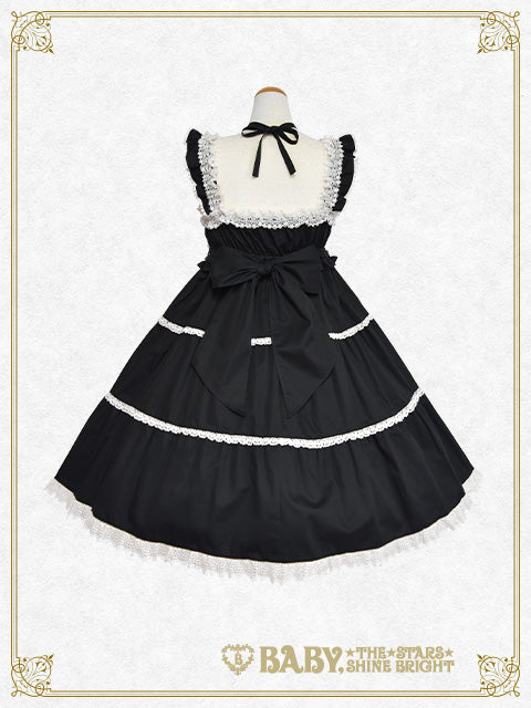 【予約】シャーリングベビードールジャンパースカート