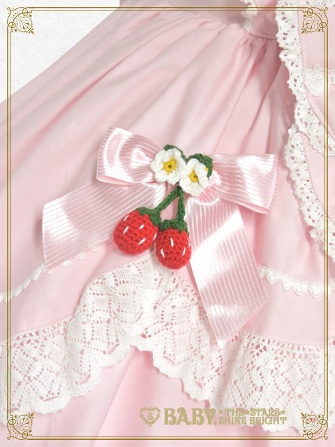 [Pre-order] Swinging Strawberry Garden Jumper Skirt