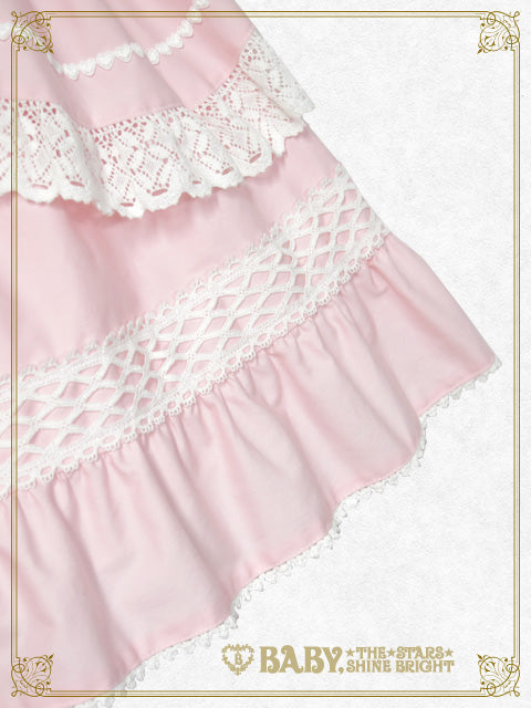 [Pre-order] Swinging Strawberry Garden Jumper Skirt