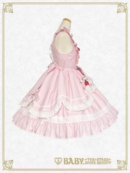 [Pre-order] Swinging Strawberry Garden Jumper Skirt