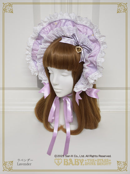 【日本国内発送限定】スピカと面影星座の子柄ボンネット