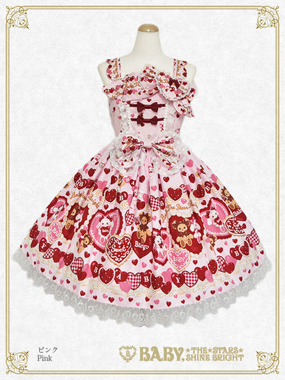 [Additional Production] Kumya-chan's Sweet Baby Love Heart Jumper Skirt I