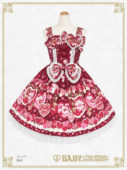 [Additional Production] Kumya-chan's Sweet Baby Love Heart Jumper Skirt I