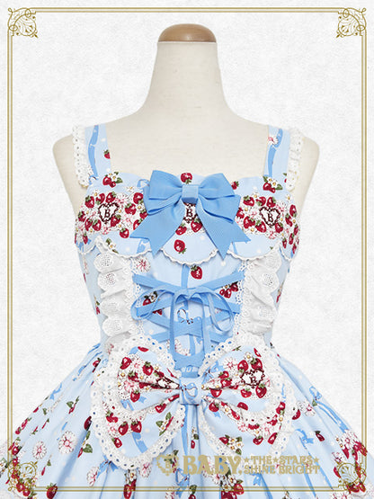 [Additional Production] Juicy Strawberry Memory Jumper Skirt I