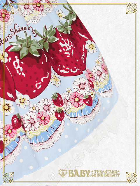[Pre-order] Juicy Strawberry Memory Jumper Skirt I