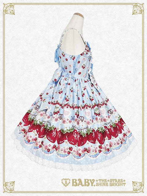 [Pre-order] Juicy Strawberry Memory Jumper Skirt I