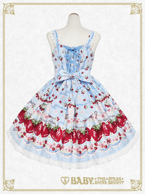 [Pre-order] Juicy Strawberry Memory Jumper Skirt I