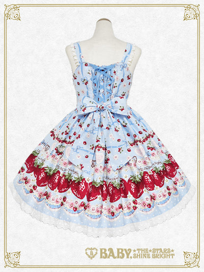 [Additional Production] Juicy Strawberry Memory Jumper Skirt I