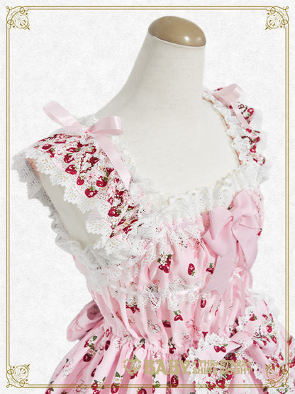 Juicy Strawberry Memory柄ジャンパースカートⅡ